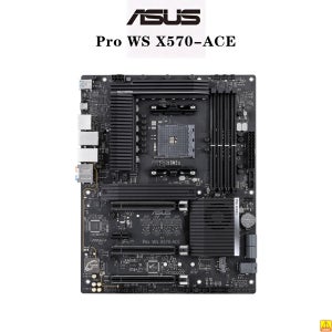 ASUS Pro WS X570-ACE 마더보드 소켓 AM4 CPU DDR4 4400(O.C) 메모리 칩셋 X570 ATX 메인보드