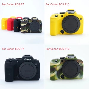 부드러운 실리콘 Funda Protectora - Canon EOS 5D Mark III IV 5D2 5D3 5D4 6D Mark II 6D2 7D Mark II 7D2 7 용 세