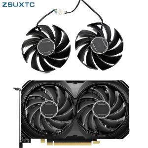 MSI RTX 4060 VENTUS 2X BLACK OC 8G, MSI 4060Ti VENTUS 2X BLACK OC용 90MM 그래픽 카드 팬 GPU 쿨러