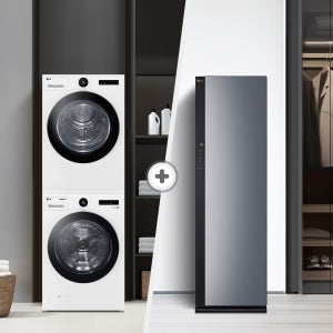 LG 트롬 세탁기건조기 세트 + LG 스타일러 오브제컬렉션 FX23WNR-2WQ + SC5GMR52S