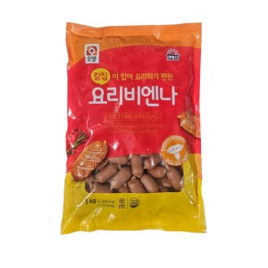 [다봄푸드] 오양 칼집 요리비엔나 소시지 1kg