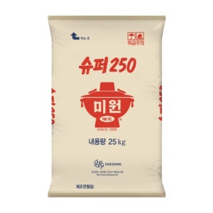 대상 미원 슈퍼250 노말 25kg 핵산2.5