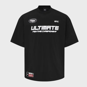 [유에프씨 스포츠] UFC 무브 릴렉스핏 반팔 피스테 블랙 U2SSX2115BK