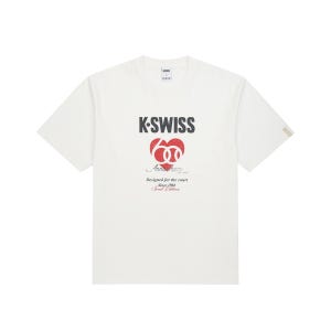 60th 하트 그래픽 티