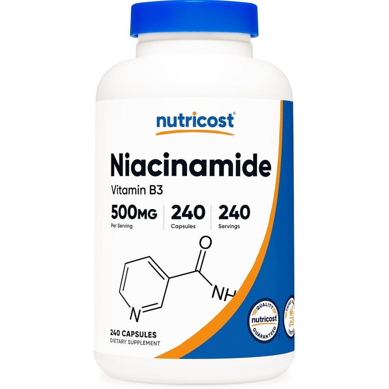뉴트리코스트 니아신아마이드 비타민 B3 500mg 240정 1개