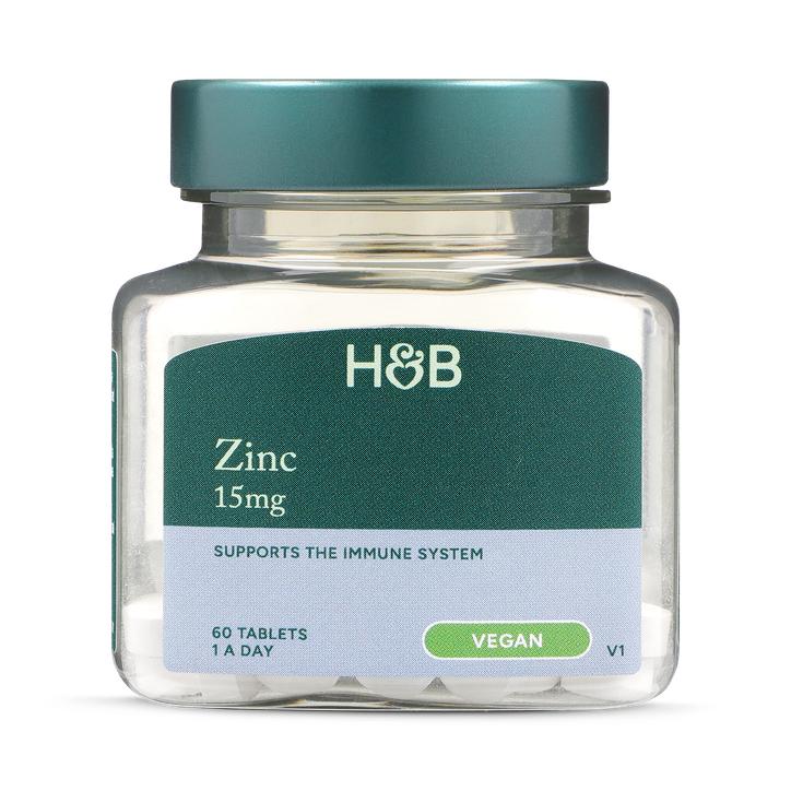 H&B Zinc 홀랜드앤바렛 아연 15mg 1개 60정