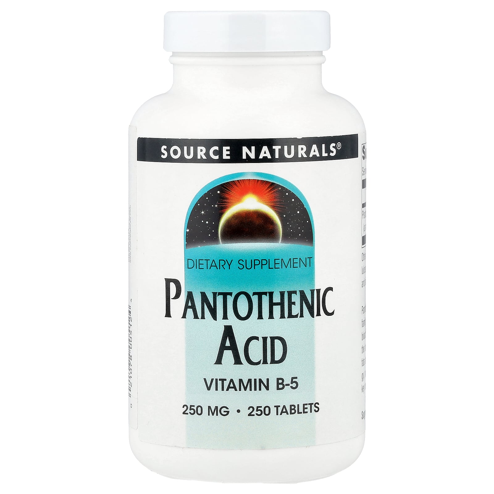 소스내추럴스 판토텐산 비타민 B-5 250mg 250정 3개