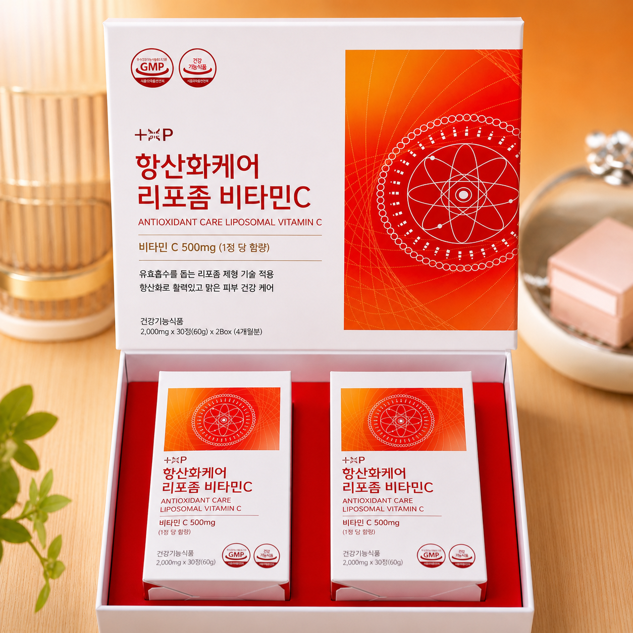 리포솜 리포좀비타민 비타민C 리포조말 리포소말 영양제 2세트 60정