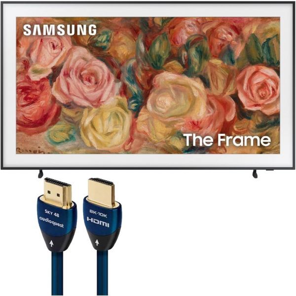 삼성 LS03FW 65인치 4K 더 프레임 PRO TV와 AudioQuest Sky 3m HDMI 케이블 솔직 후기 및 장단점 분석 - 구매 가이드