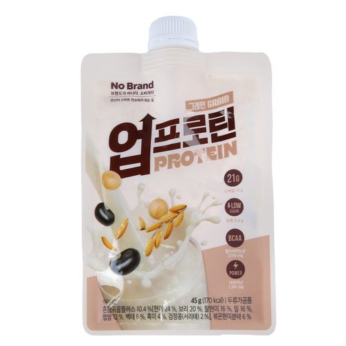 노브랜드 업프로틴 그레인 성분 분석