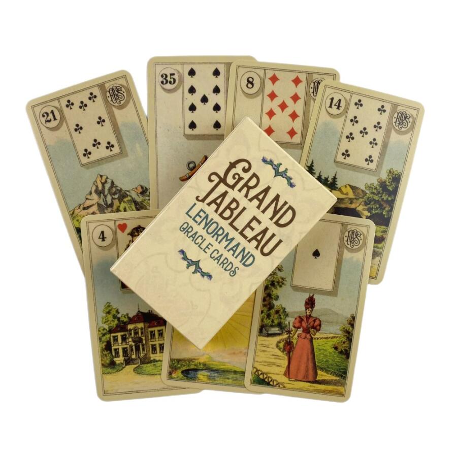 GRAND TABLEAU LENORMAND 오라클 에디션 비전 메시 게임 점술 카드 운세