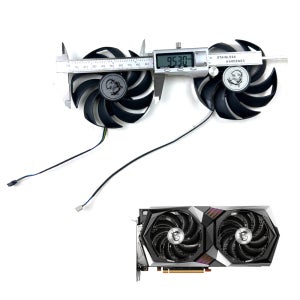 새로운 쿨링 팬 95mm 4핀 PLD10010S12HH RTX3060 TI GPU 팬 MSI RTX 3060 라데온 RX 6700 XT 게이밍 X 비디오 카드 팬용