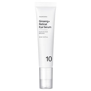 인삼 플러스 레티날 아이세럼 30ml 리포좀 레티날 2% 11배 빠른 효과 눈가 주름 색소침착 눈 밑 꺼짐 다크서클