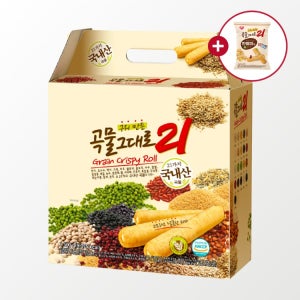 구워만든 곡물 그대로 21 오리지널 1.5KG + 인절미 80g 증정