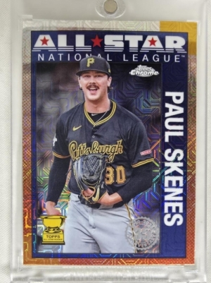 2025 TOPPS CHROME 탑스 크롬 폴 스킨스 메이저리그 MLB 야구 카드 ♧