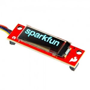 LCD-24606 SparkFun Qwiic OLED Display (0.91 in., 128x32)