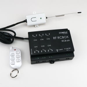 RF RCBOX RCB-6A (AC220V 무선 콘트롤 박스) 6key 리모콘 별도