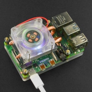 FIT0713 Colorful ICE Tower Cooling Fan for Raspberry Pi