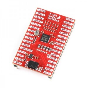BOB-21772 SparkFun Audio Codec Breakout - WM8960 with Headers (Qwiic)