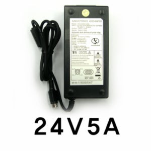 썬일렉트로닉스 24V5A (4핀) 코드분리형 아답터(파워코드별매)