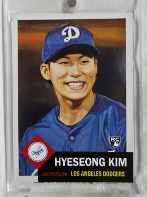 2025 TOPPS LIVING SET 탑스 리빙 세트 김혜성 루키 LA 다저스 MLB 메이저리그 야구 카드