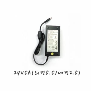 썬일렉트로닉스 24V5A (5.5) 코드분리형 아답터(파워코드별매)