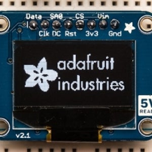 A326 Monochrome 0.96 inch 128x64 OLED graphic display