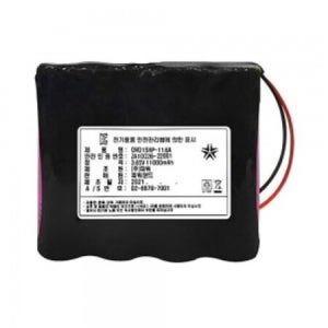 리튬이온 제작형 18650 배터리팩 1S4P 3.7V 11600mAh