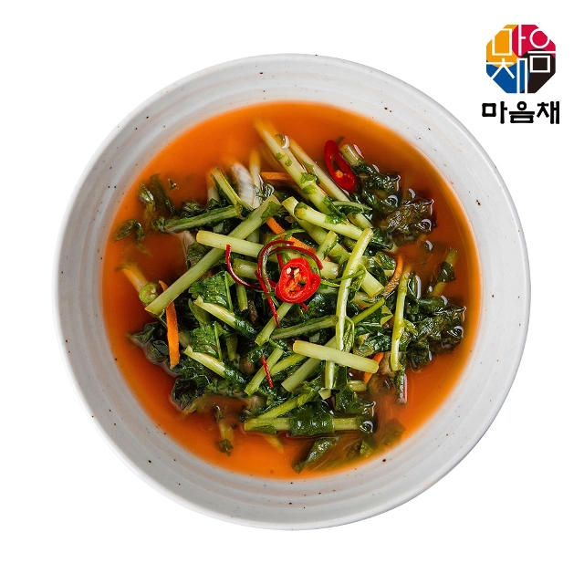 마음채 열무물김치 3kg + 추가 1kg 증정 (11,640원) (무료)