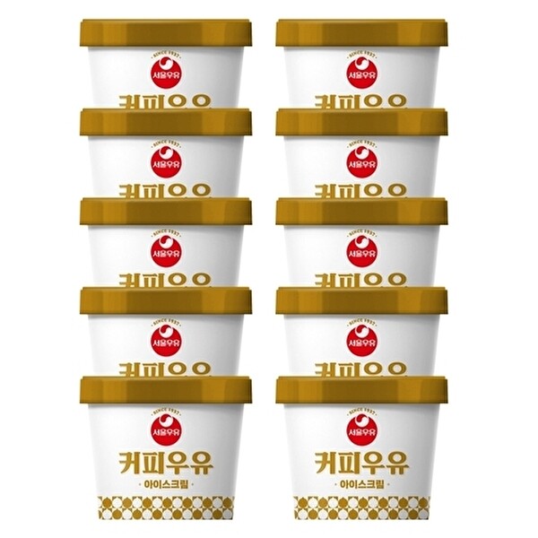 서울우유 커피우유 아이스크림