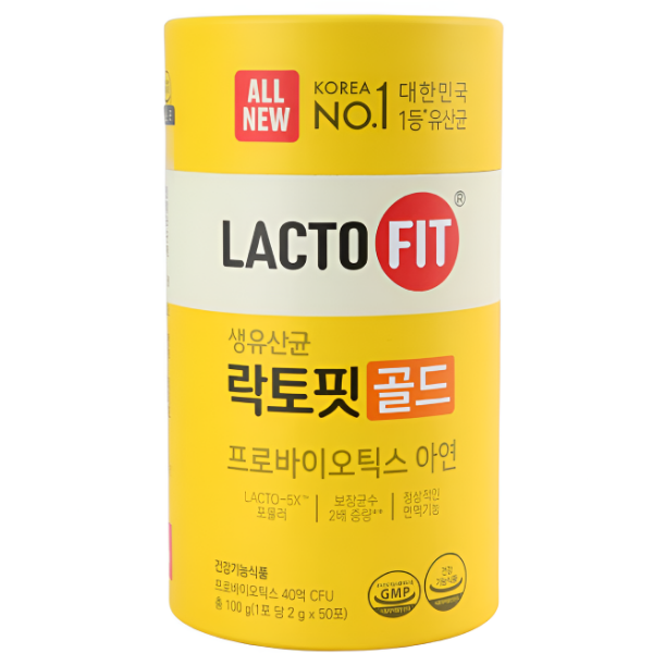락토핏 골드 유산균 프로바이오틱스 아연 6개 300포 (39,900원) (무료)
