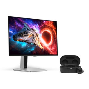 삼성전자 오디세이 OLED G8 G80SH+JBL QUANTUM TWS AIR 무선 게이밍 이어폰 LS32HG802STWSA