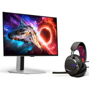 삼성전자 오디세이 OLED G8 G80SH+JBL QUANTUM 950 무선 게이밍 헤드셋 LS27HG802SQT95