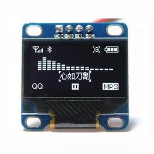 PN-OLED-W096 0.96인치(Inch) OLED 디스플레이 (백색) 128x64