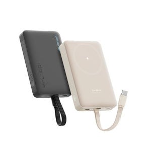 [엠피맨] CUKTECH 쿡테크 일체형 2in1 마그네틱 맥세이프 보조배터리 22.5W 10000mAh