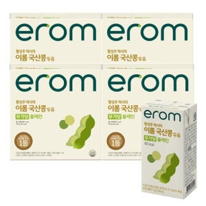 이롬 황성주]국산콩 무가당두유 64팩