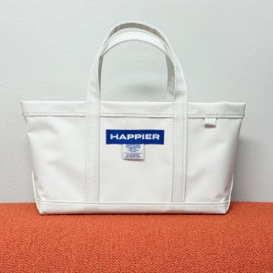 [오롤리데이] Happier label TPL tote bag