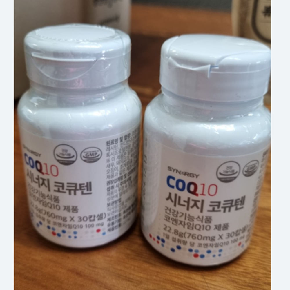 시너지 코큐텐 30캡슐 x 2개 코엔자임Q10 30정