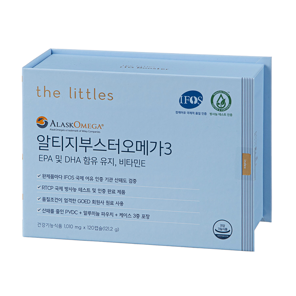 더리틀스 알티지부스터 EPA DHA 알티지 오메가3 rTG