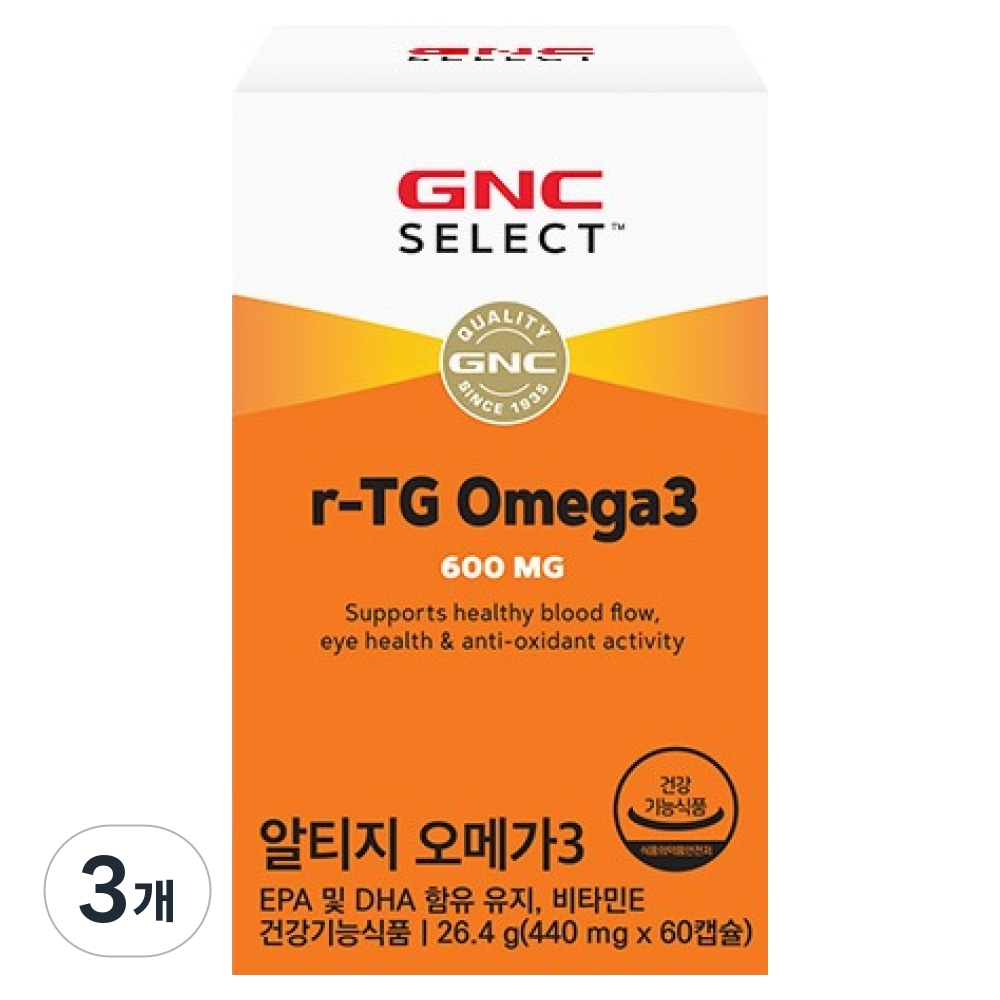 GNC 알티지 오메가3 26.4g