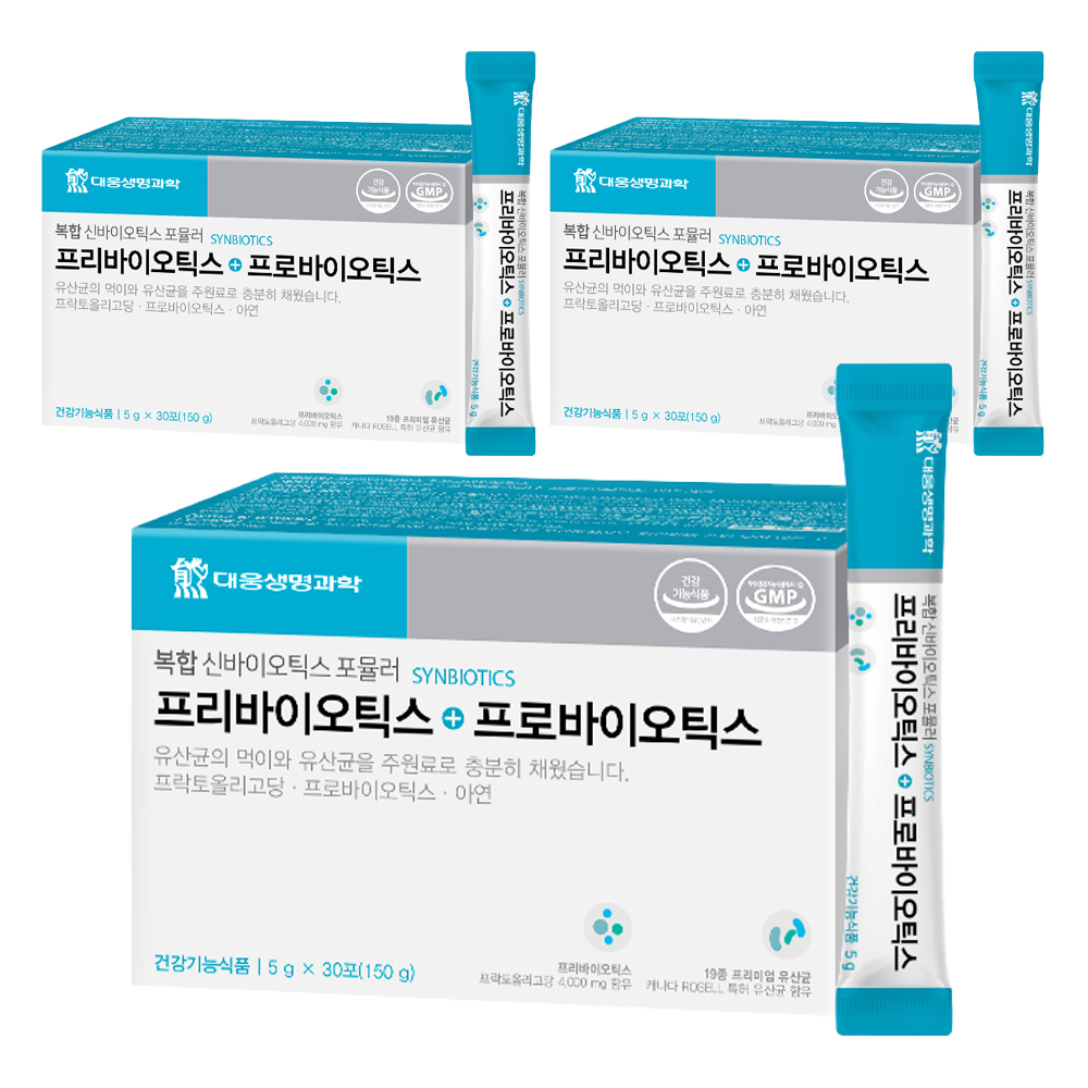 대웅생명과학 프리바이오틱스+프로바이오틱스 유산균
