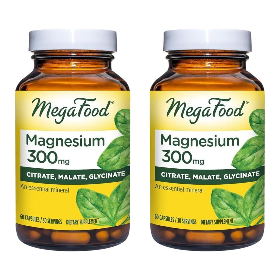 MegaFood 메가푸드 마그네슘 300mg 60정 2개