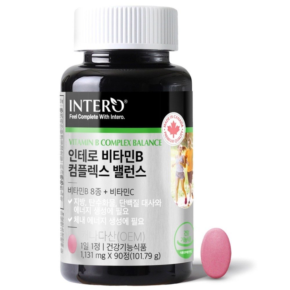 인테로 비타민B 콤플렉스 밸런스 1개 101.79g
