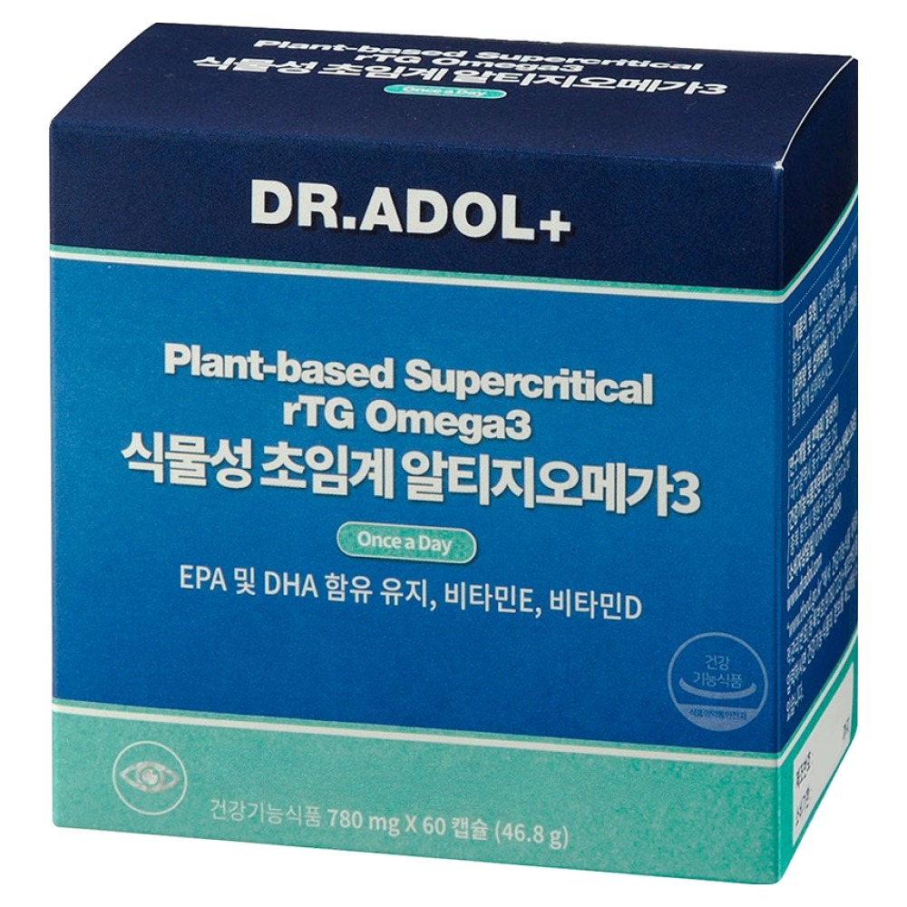 닥터아돌 식물성 초임계 알티지오메가3