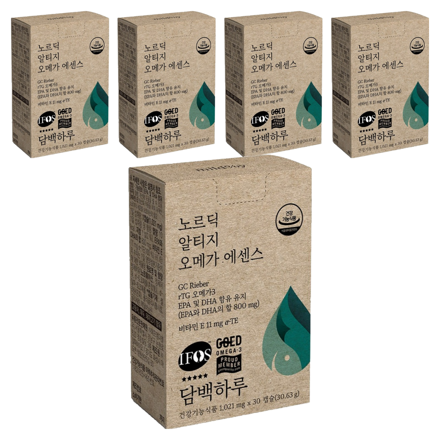 담백하루 노르딕 알티지 오메가3 에센스