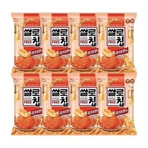 쌀로칩 김치전맛 75g x8개