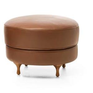 Moroso 모로소 Big Mama 빅마마 가죽 풋스툴 발판 8488753824089