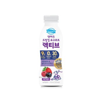 덴마크 드링킹 요구르트 액티브 베리믹스