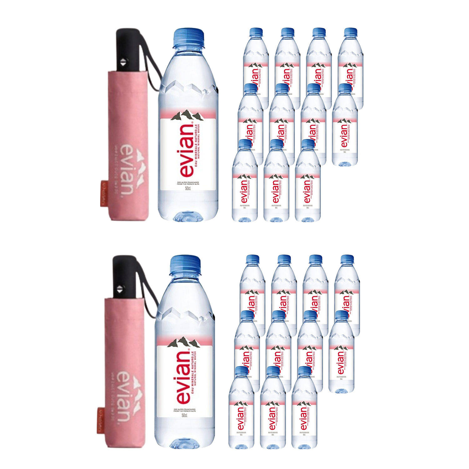 에비앙 생수 500ml x 12p + 우산 증정 (19,800원) (무료)