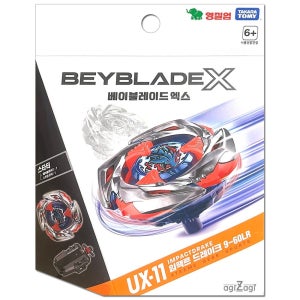 베이블레이드X UX-11임팩트 드레이크 9-60LR /배틀팽이 완구 장난감